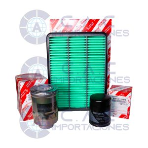 KIT FILTROS TOYOTA - PRADO TX-TXL DIESEL 3.0